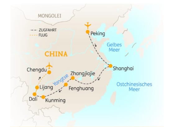 Tag 1 und 2 Peking